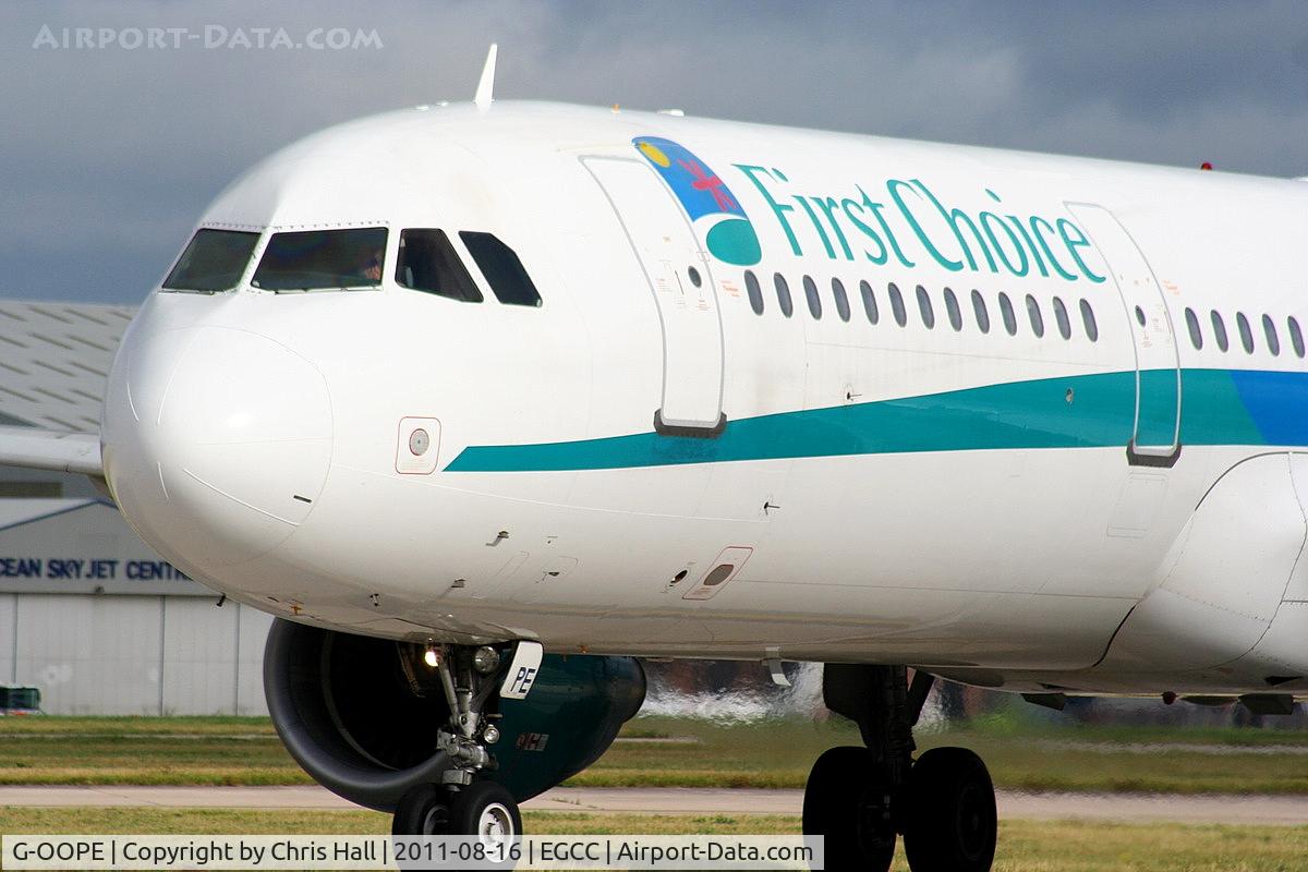 G-OOPE, 1998 Airbus A321-211 C/N 852, First Choice