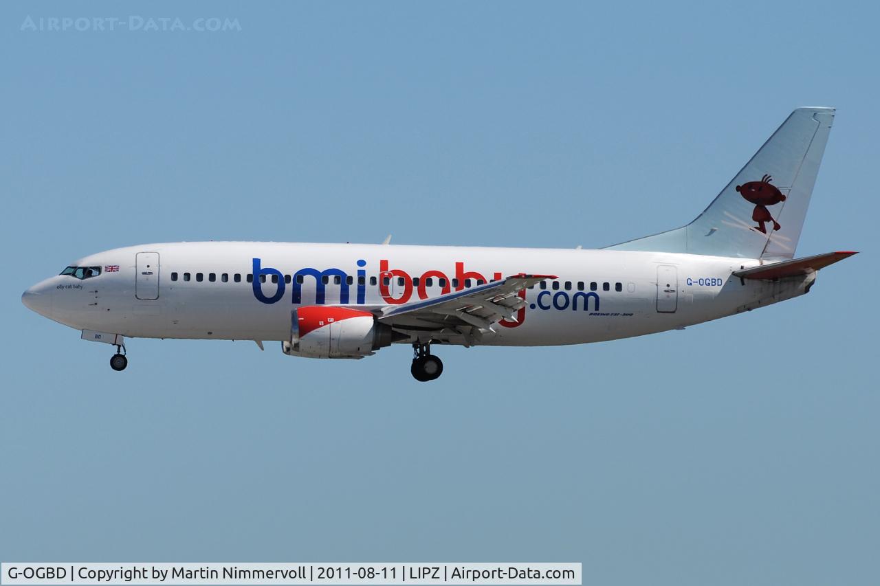 G-OGBD, 1995 Boeing 737-3L9 C/N 27833, Bmibaby