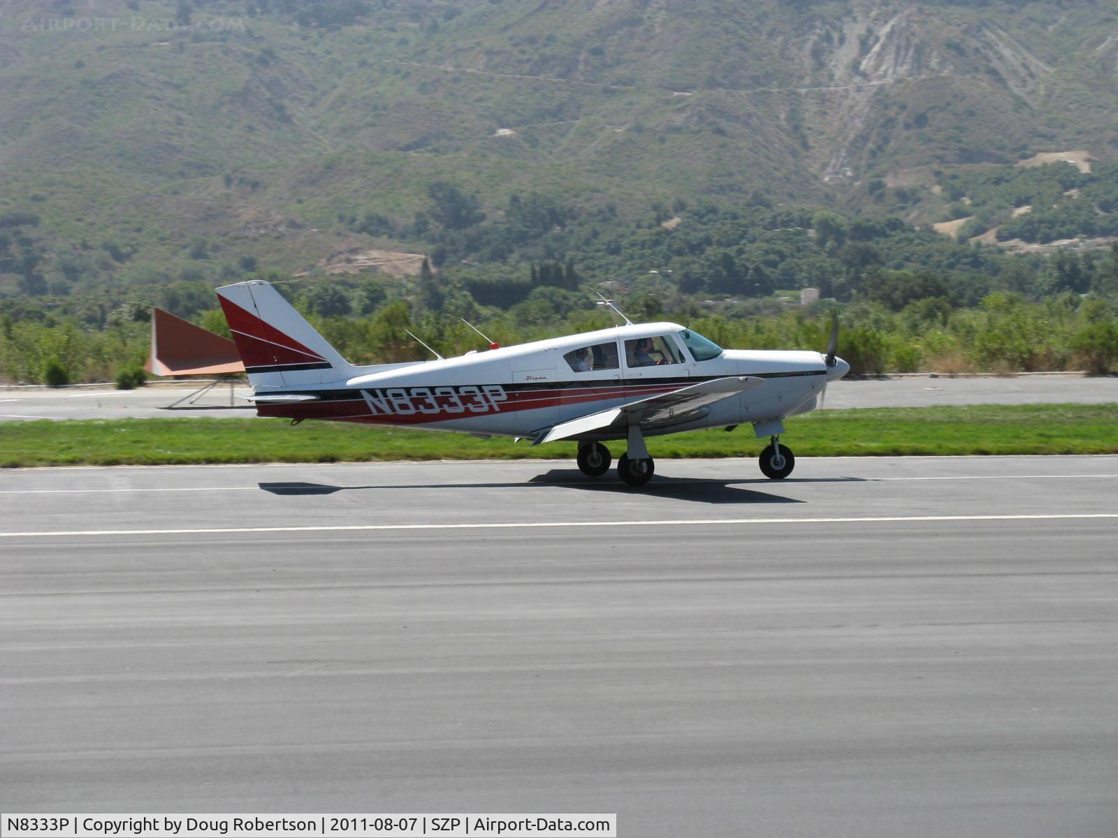 N8333P, 1963 Piper PA-24-250 Comanche C/N 24-3586, 1963 Piper PA-24-250 COMANCHE, Lycoming IO-540-C 250 Hp, landing roll Rwy 22