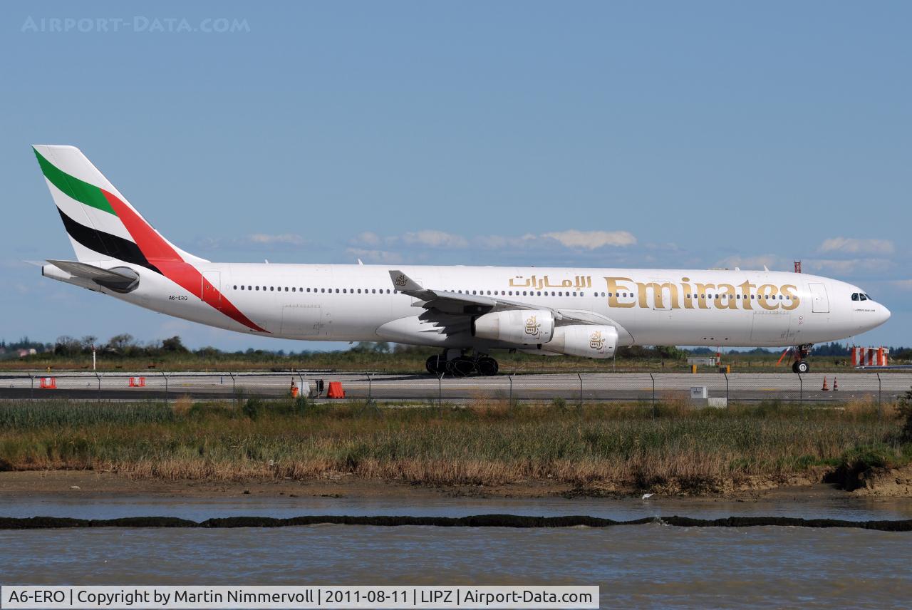 A6-ERO, 1997 Airbus A340-313 C/N 163, Emirates