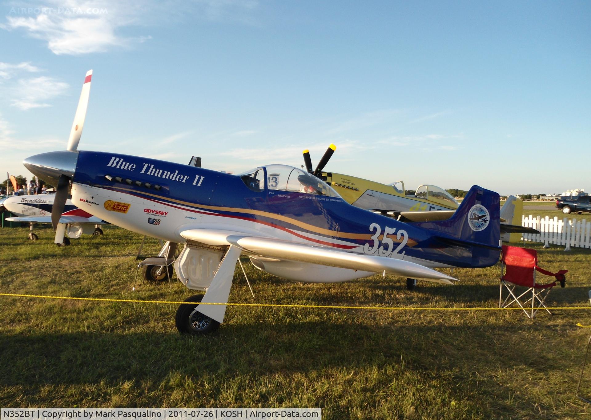 N352BT, 2009 Papa 51 Thunder Mustang C/N JHTM017, Thunder Mustang