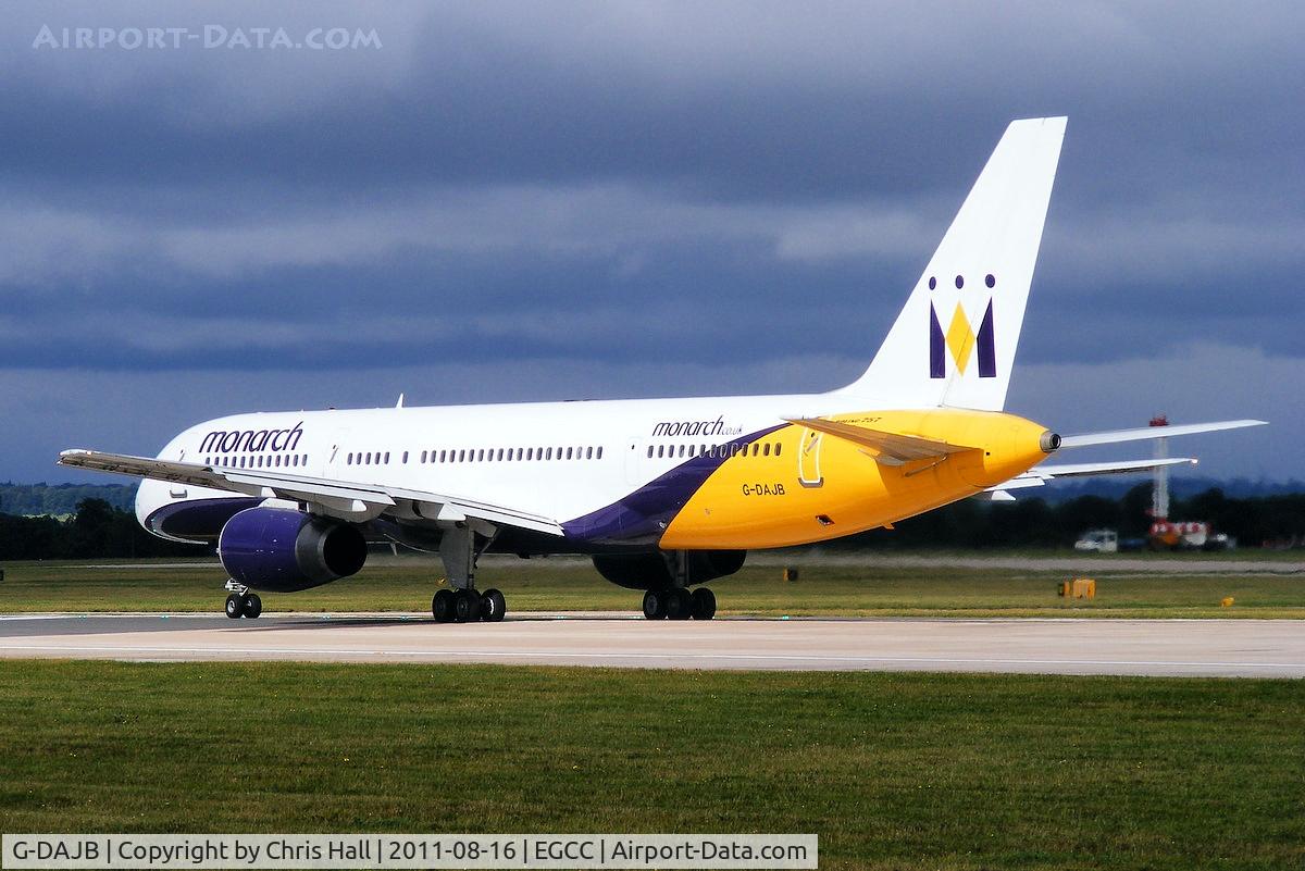 G-DAJB, 1987 Boeing 757-2T7 C/N 23770, Monarch