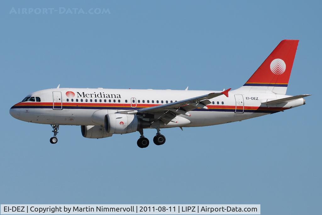 EI-DEZ, 2000 Airbus A319-112 C/N 1283, Meridiana