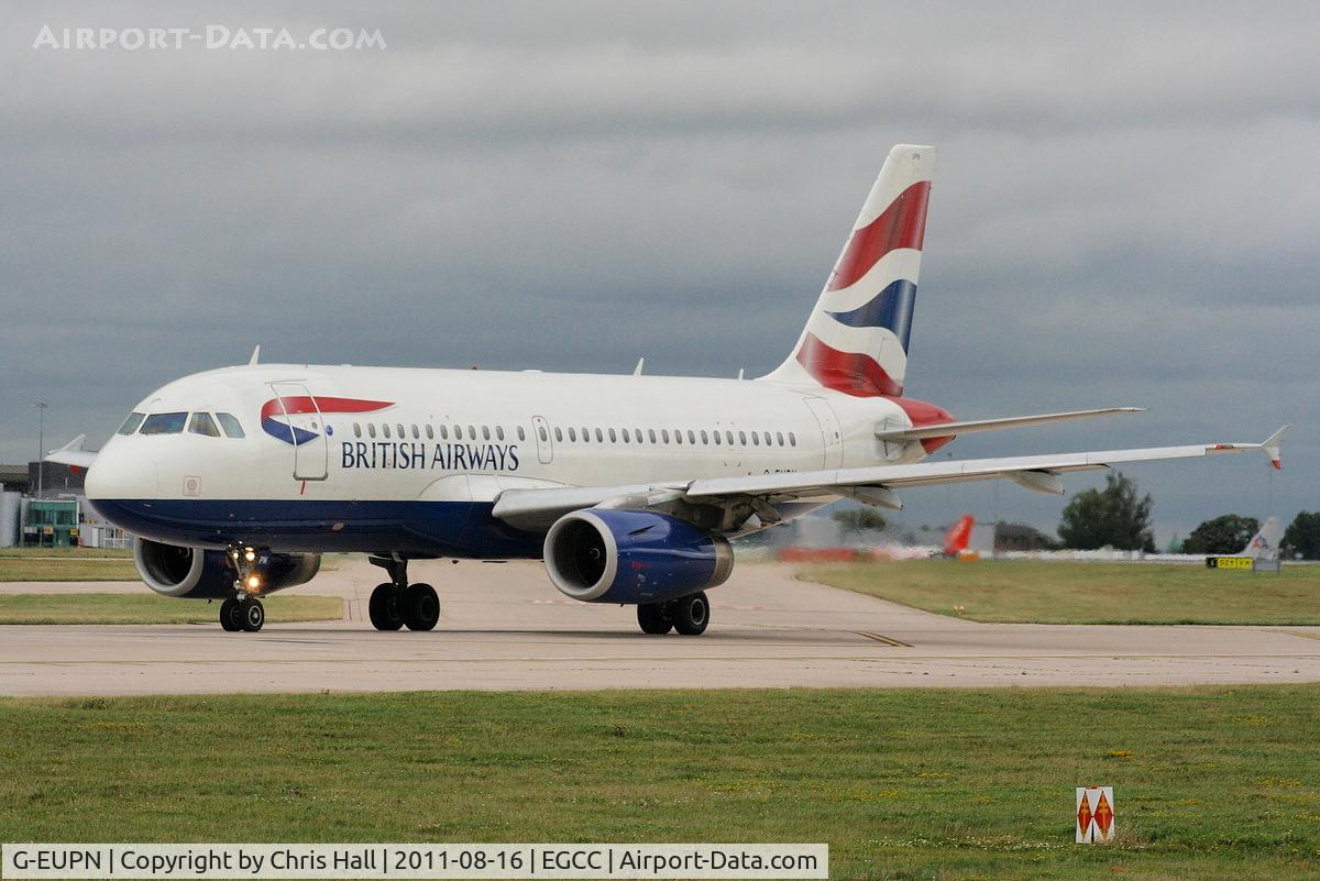 G-EUPN, 2000 Airbus A319-131 C/N 1261, British Airways