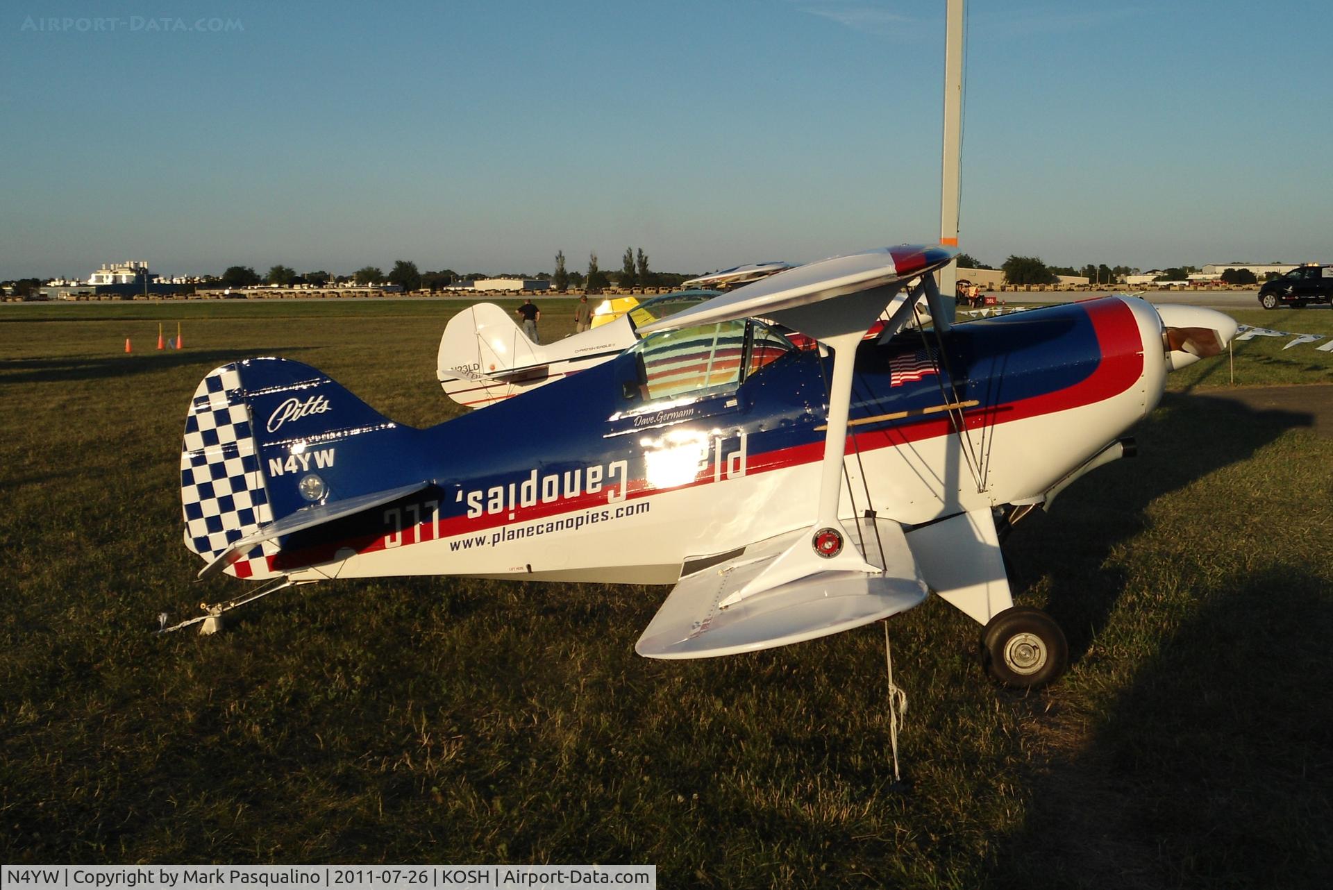 N4YW, Pitts S-1 Special C/N DG48047, Pitts S1