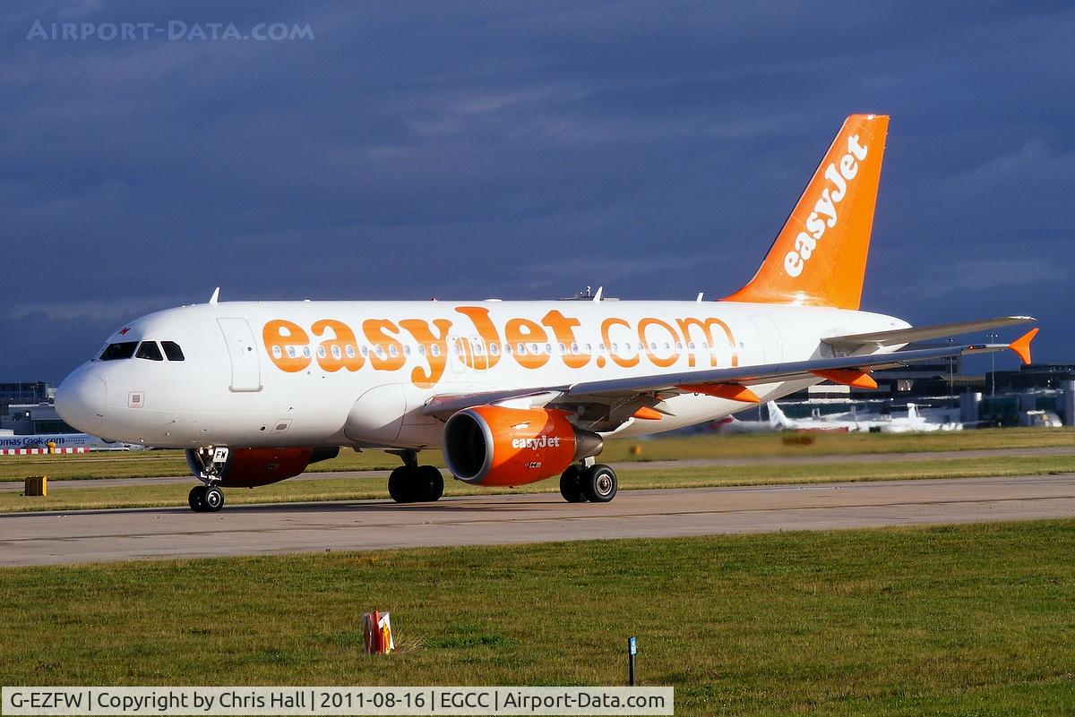 G-EZFW, 2010 Airbus A319-111 C/N 4380, easyJet