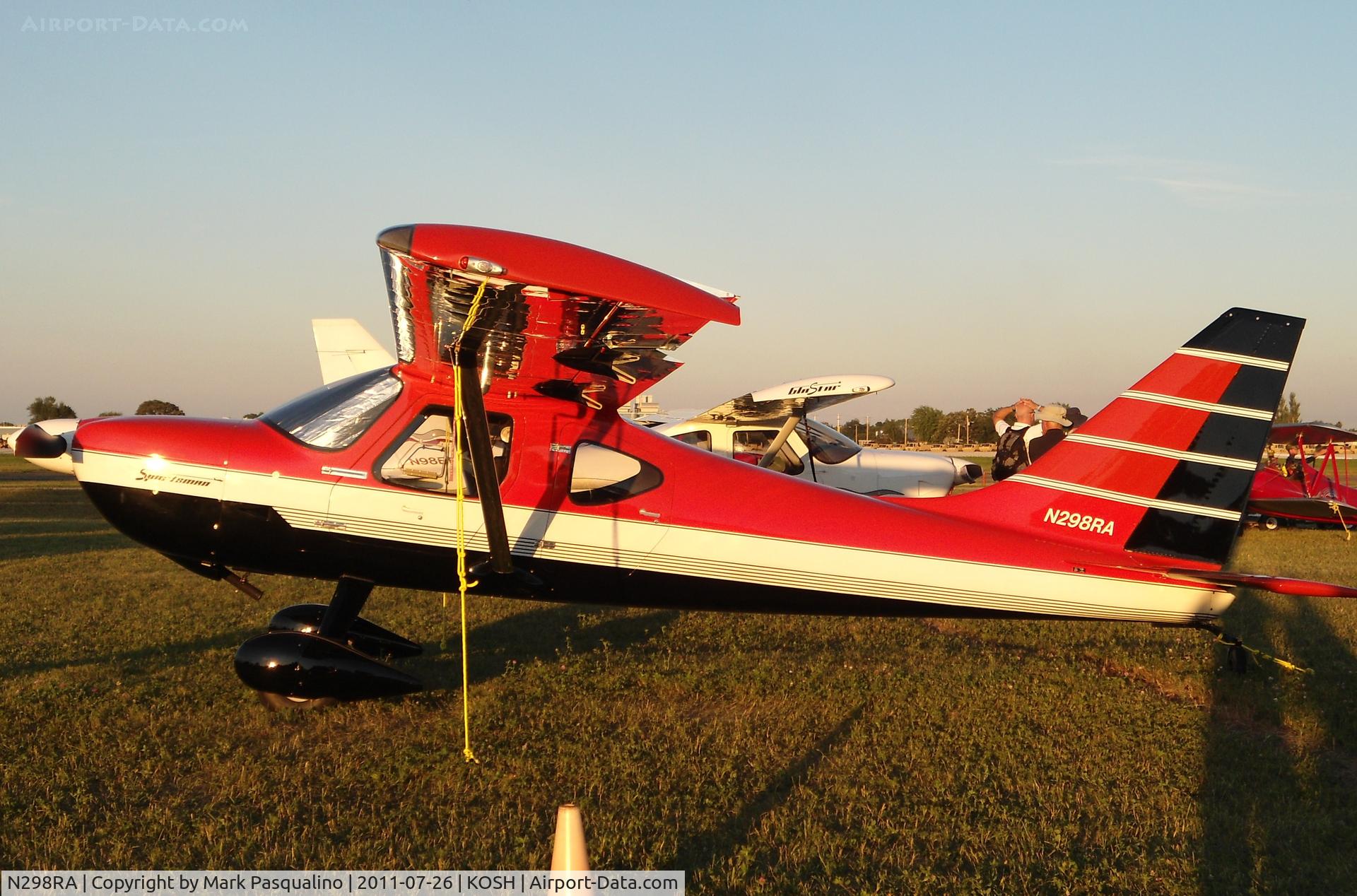 N298RA, Glasair GS-2 Sportsman C/N 7154, Glastar Sportsman