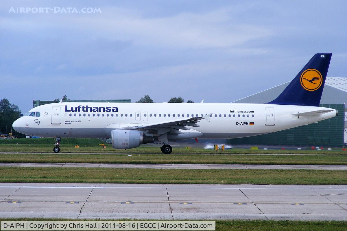 D-AIPH, 1989 Airbus A320-211 C/N 0086, Lufthansa