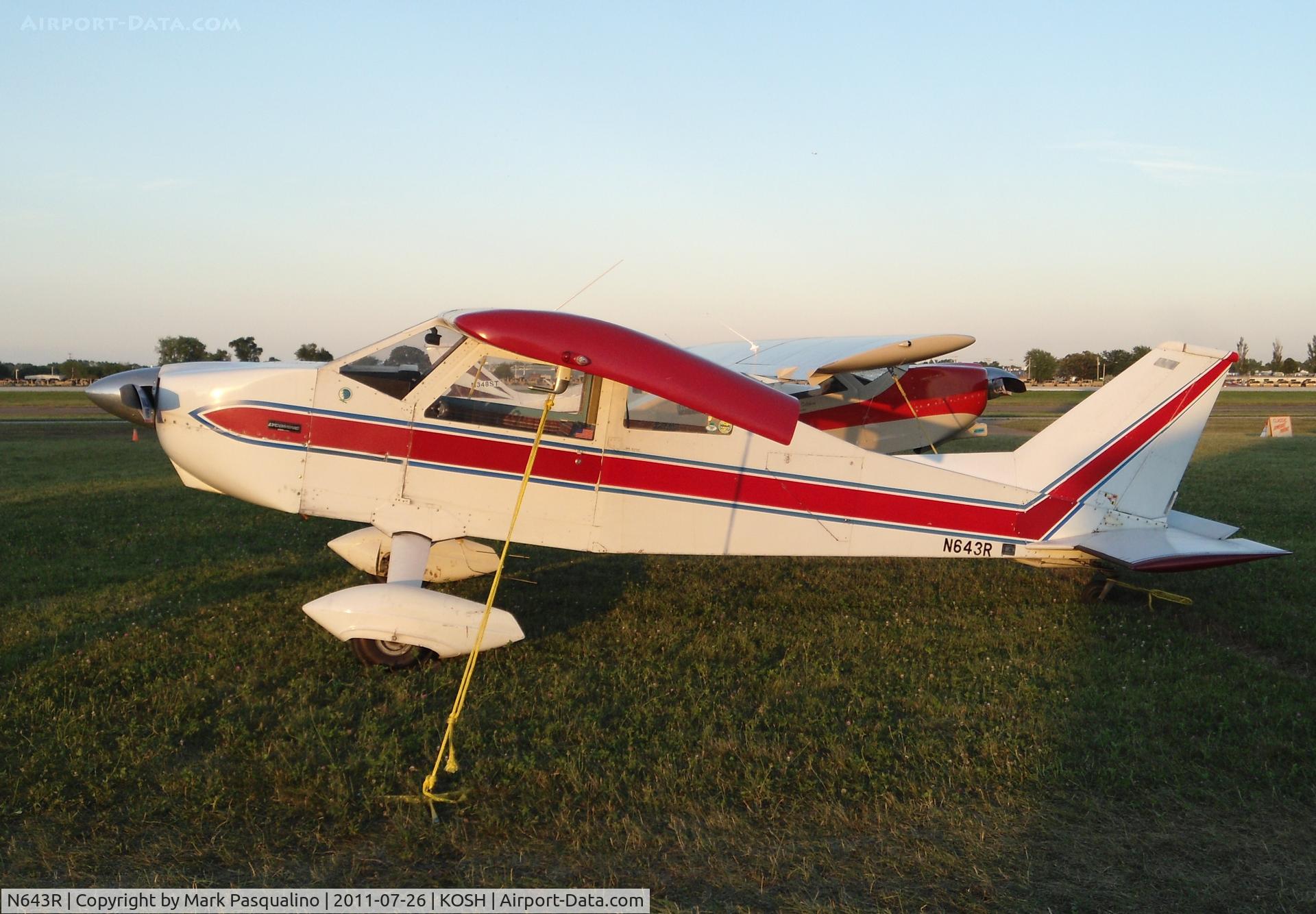 N643R, 1978 Bede BD-4 C/N 643, Bede BD-4