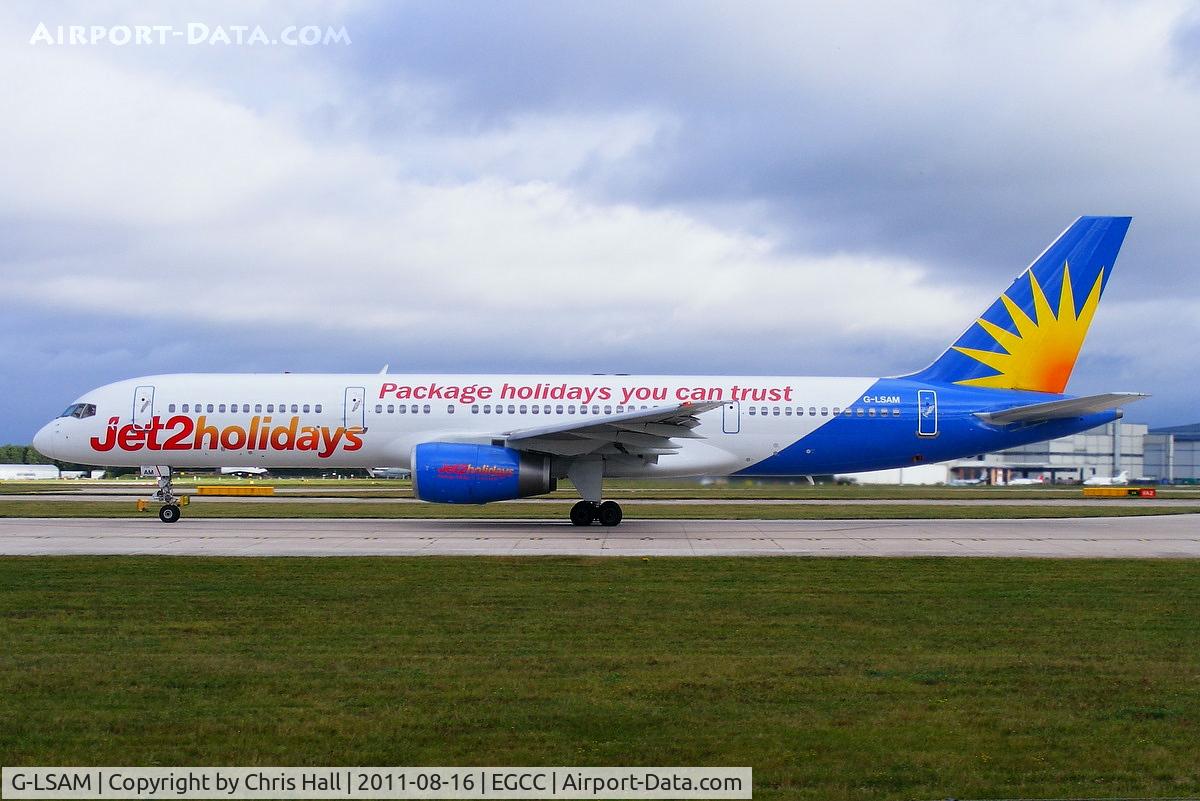 G-LSAM, 1992 Boeing 757-204 C/N 26966, Jet2 Holidays