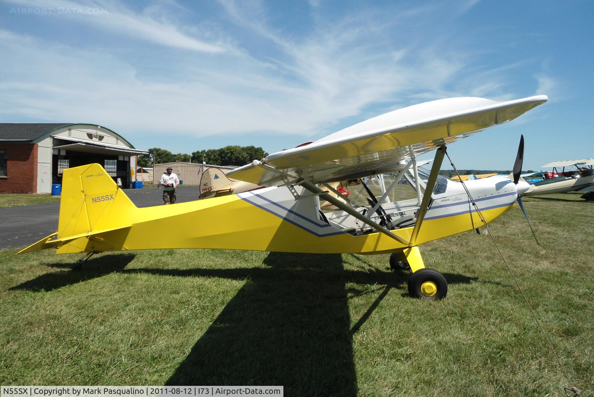 N55SX, 2002 Rans S-7 Courier C/N 1000296, Rans S-7