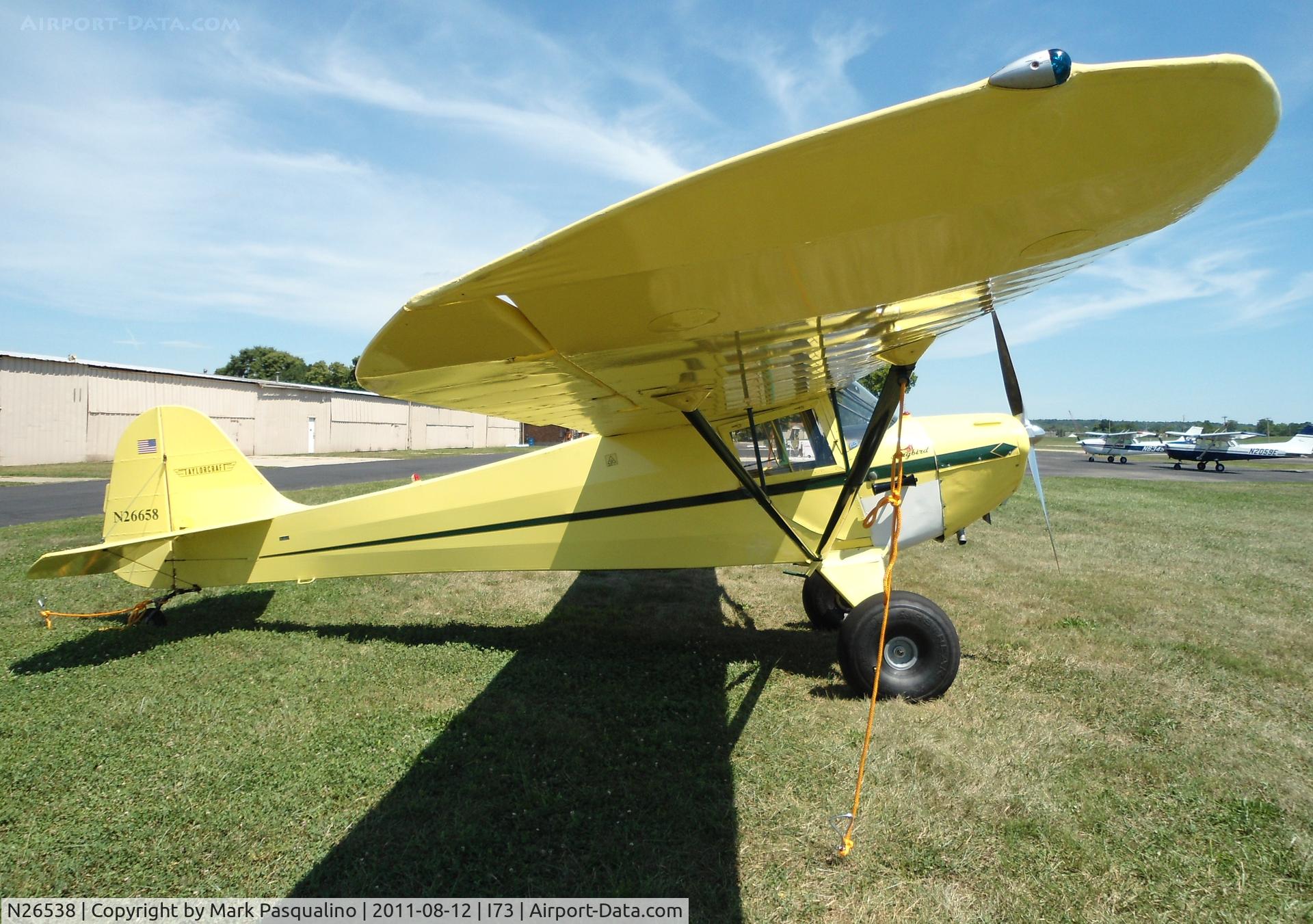 N26538, 1940 Taylorcraft BC-65 C/N 1879, Taylorcraft BC-65