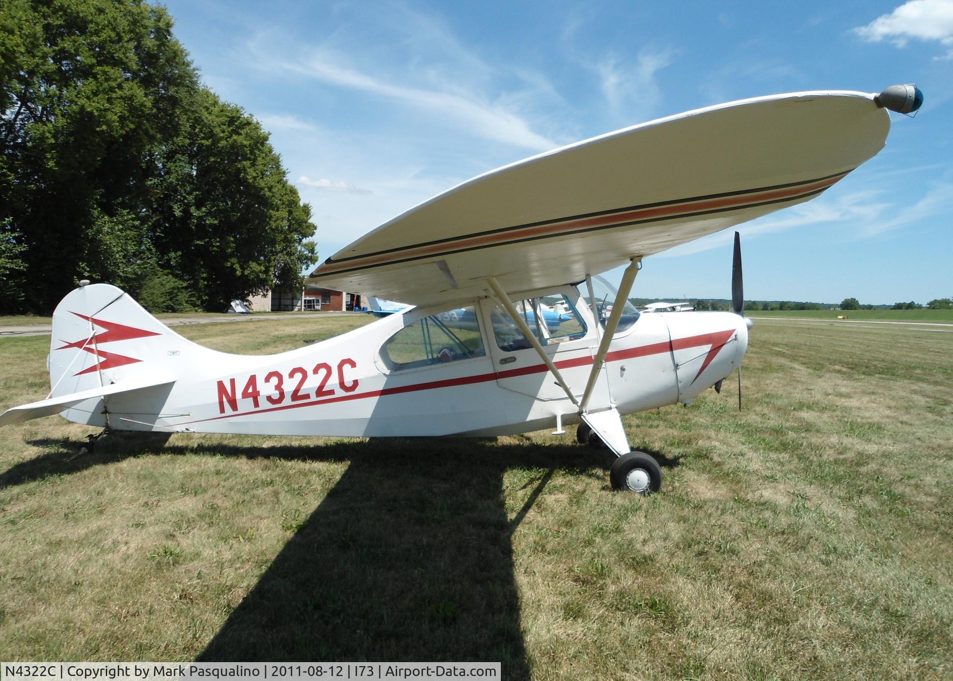 N4322C, 1955 Champion 7EC C/N 7EC-327, Champion 7EC