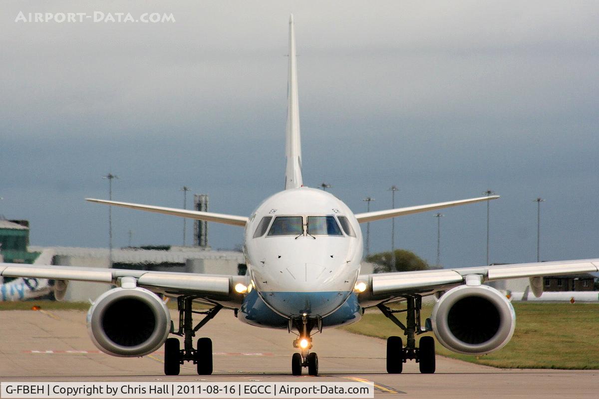 G-FBEH, 2007 Embraer 195LR (ERJ-190-200LR) C/N 19000128, flybe