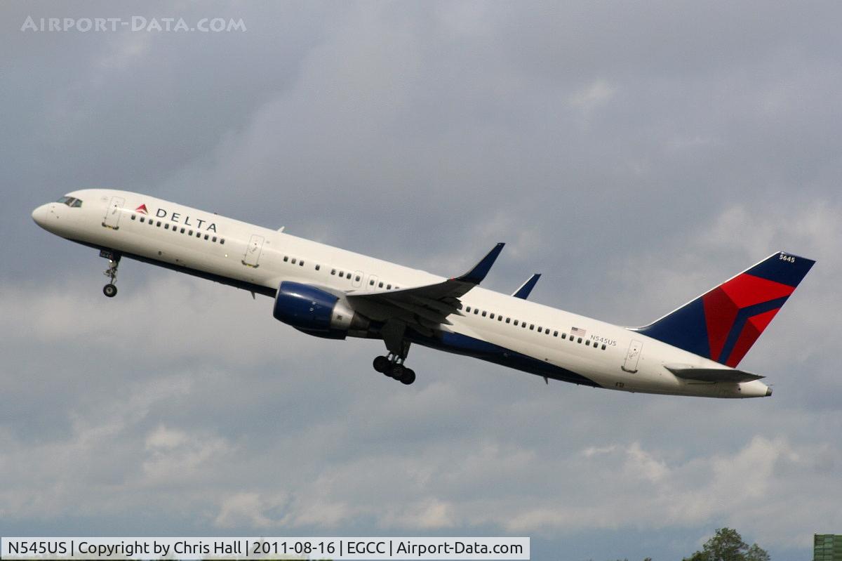 N545US, 1996 Boeing 757-251 C/N 26492, Delta