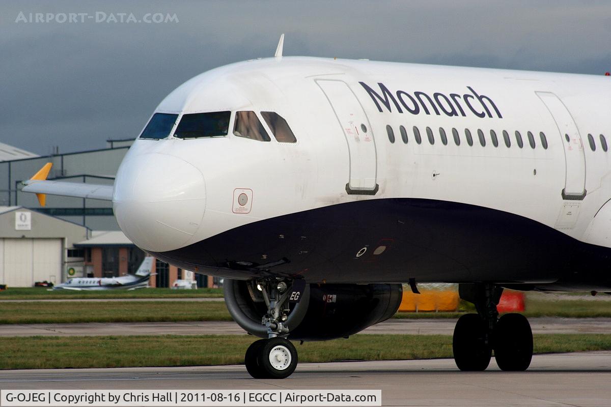 G-OJEG, 1999 Airbus A321-231 C/N 1015, Monarch