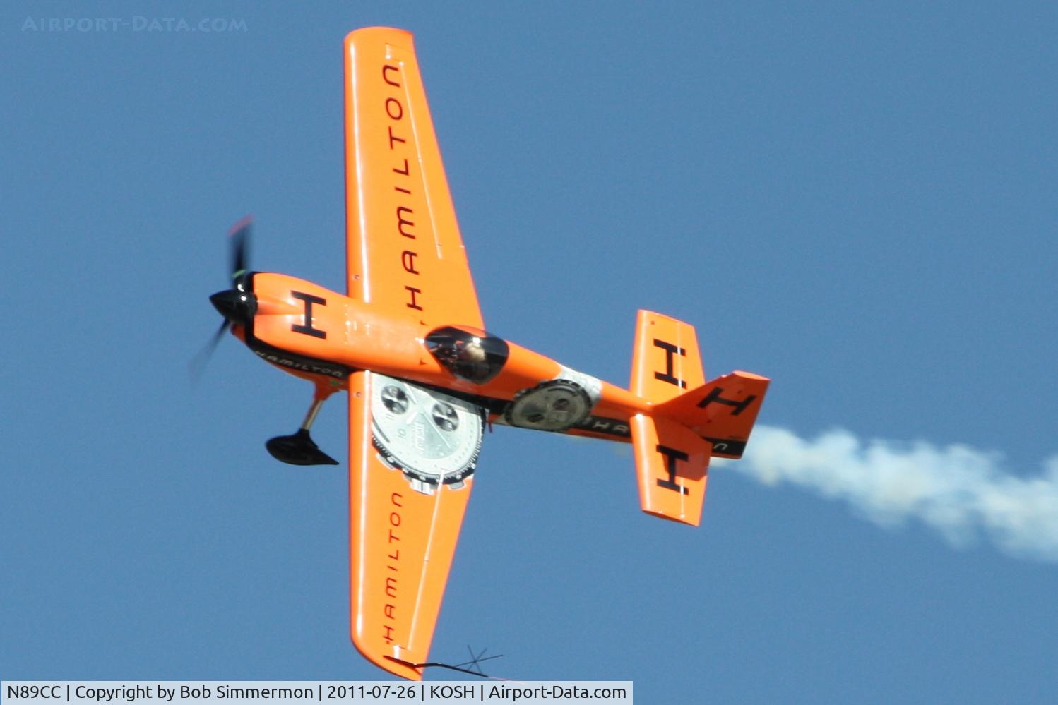 N89CC, 2006 Zivko Edge 540 C/N 0037A, Performing at Airventure 2011.