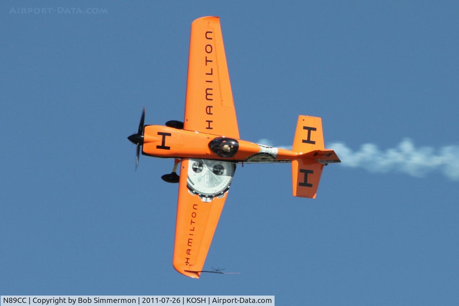 N89CC, 2006 Zivko Edge 540 C/N 0037A, Performing at Airventure 2011.