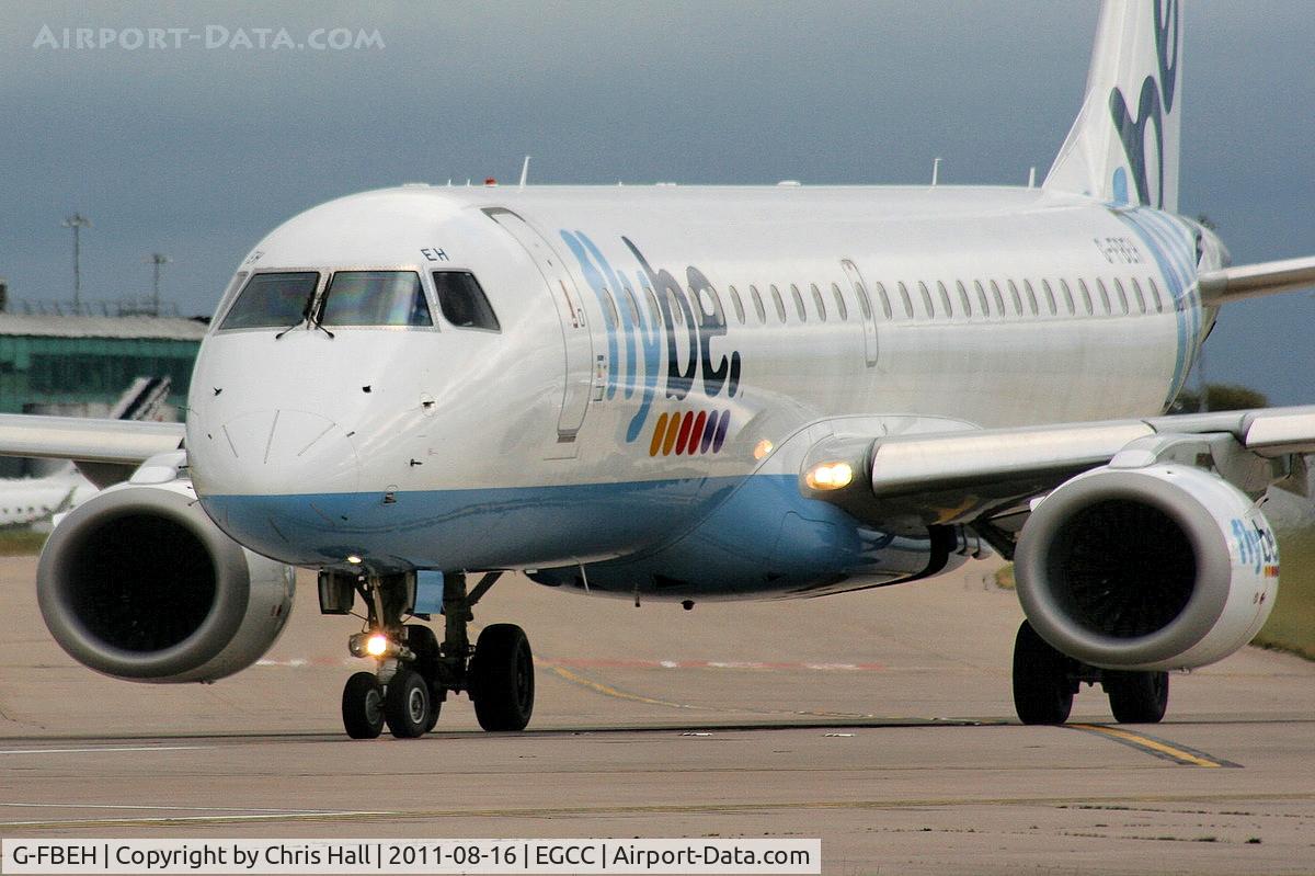 G-FBEH, 2007 Embraer 195LR (ERJ-190-200LR) C/N 19000128, flybe