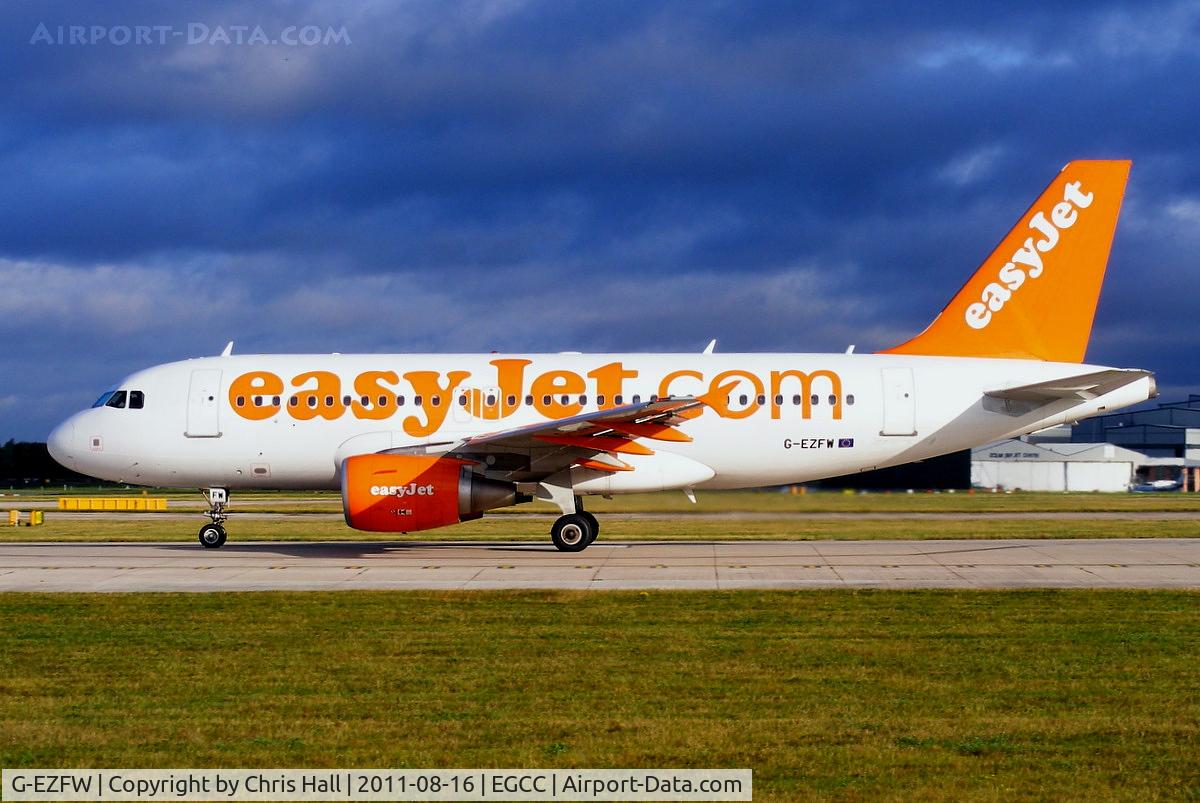 G-EZFW, 2010 Airbus A319-111 C/N 4380, easyJet