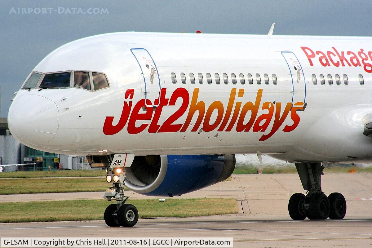 G-LSAM, 1992 Boeing 757-204 C/N 26966, Jet2 Holidays