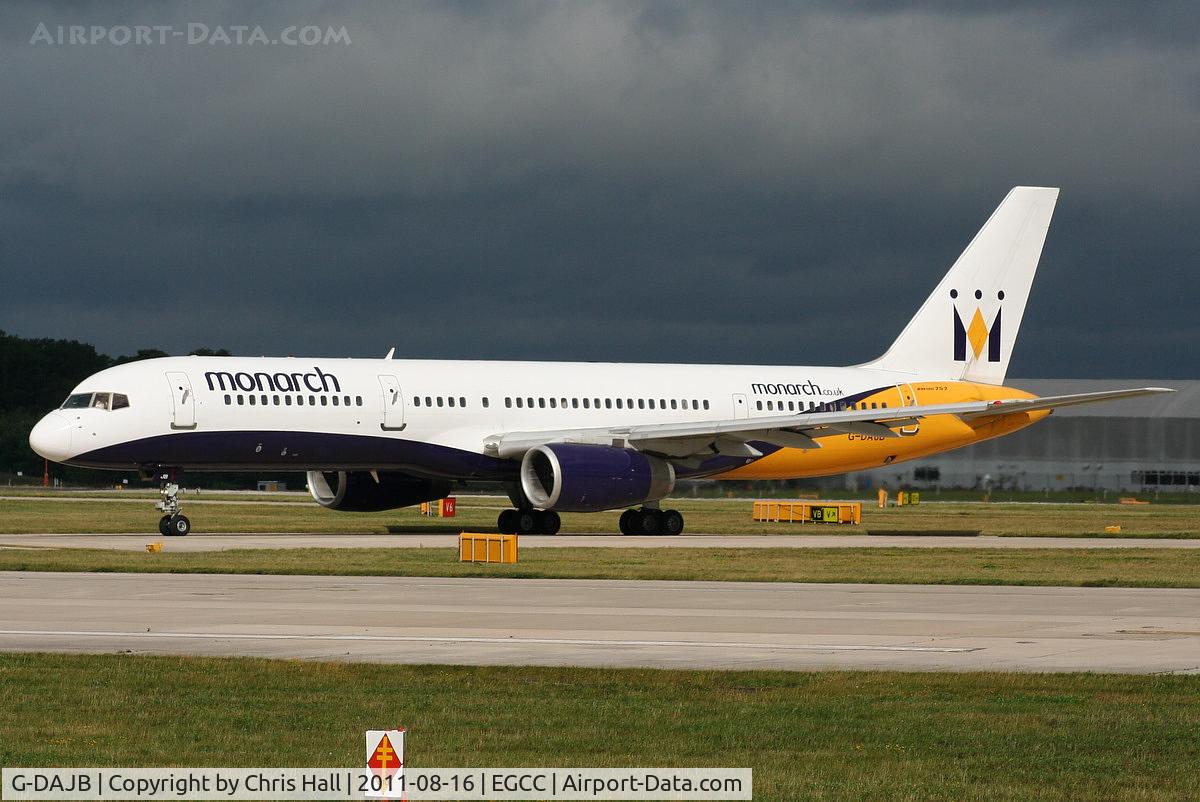 G-DAJB, 1987 Boeing 757-2T7 C/N 23770, Monarch