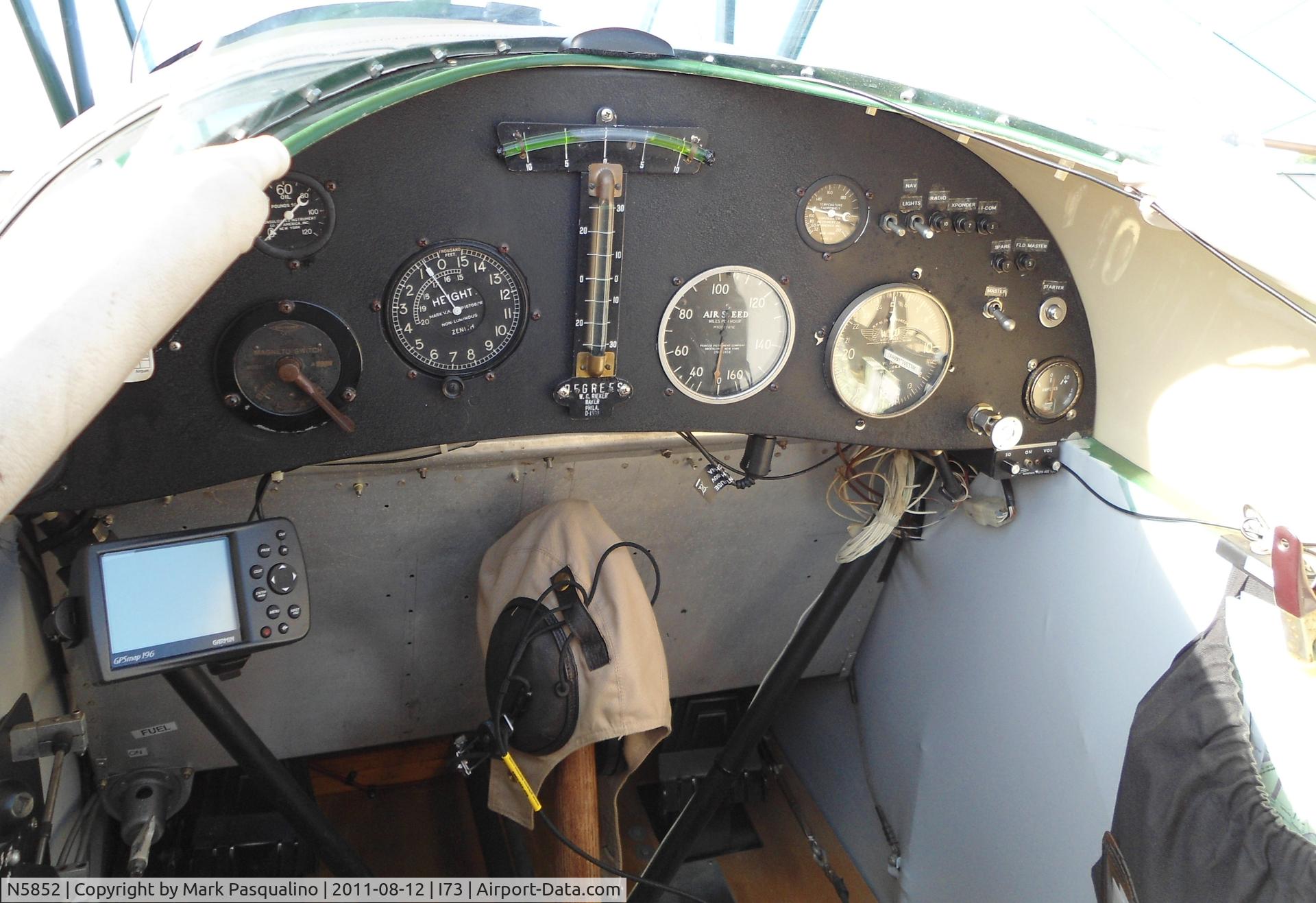N5852, 1928 Waco GXE C/N 1586, Waco GXE