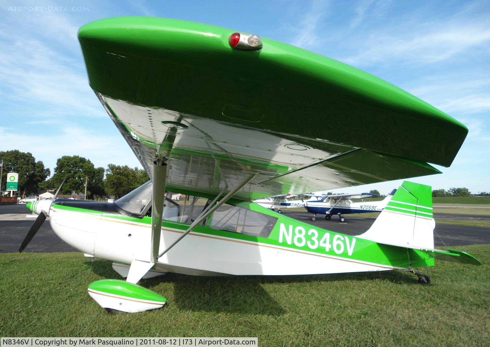 N8346V, 1966 Champion 7GCAA Citabria C/N 127, Champion 7GCAA