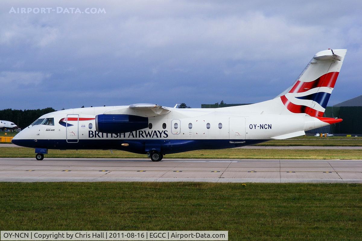 OY-NCN, 2001 Fairchild Dornier 328-310 328JET C/N 3193, British Airways, operated by Sun Air
