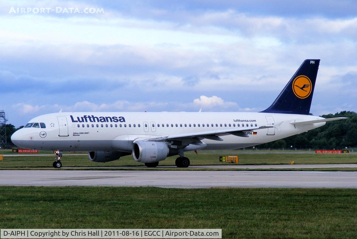 D-AIPH, 1989 Airbus A320-211 C/N 0086, Lufthansa