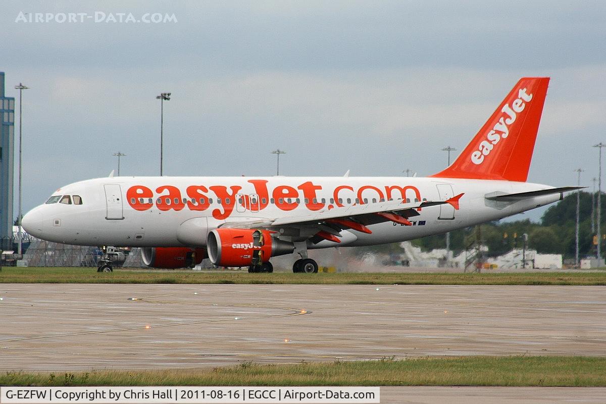 G-EZFW, 2010 Airbus A319-111 C/N 4380, easyJet