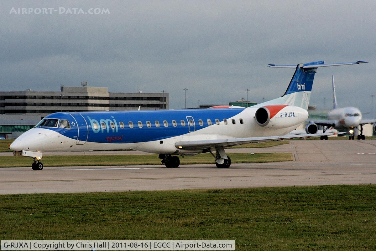 G-RJXA, 1999 Embraer EMB-145EP (ERJ-145EP) C/N 145136, BMI regional