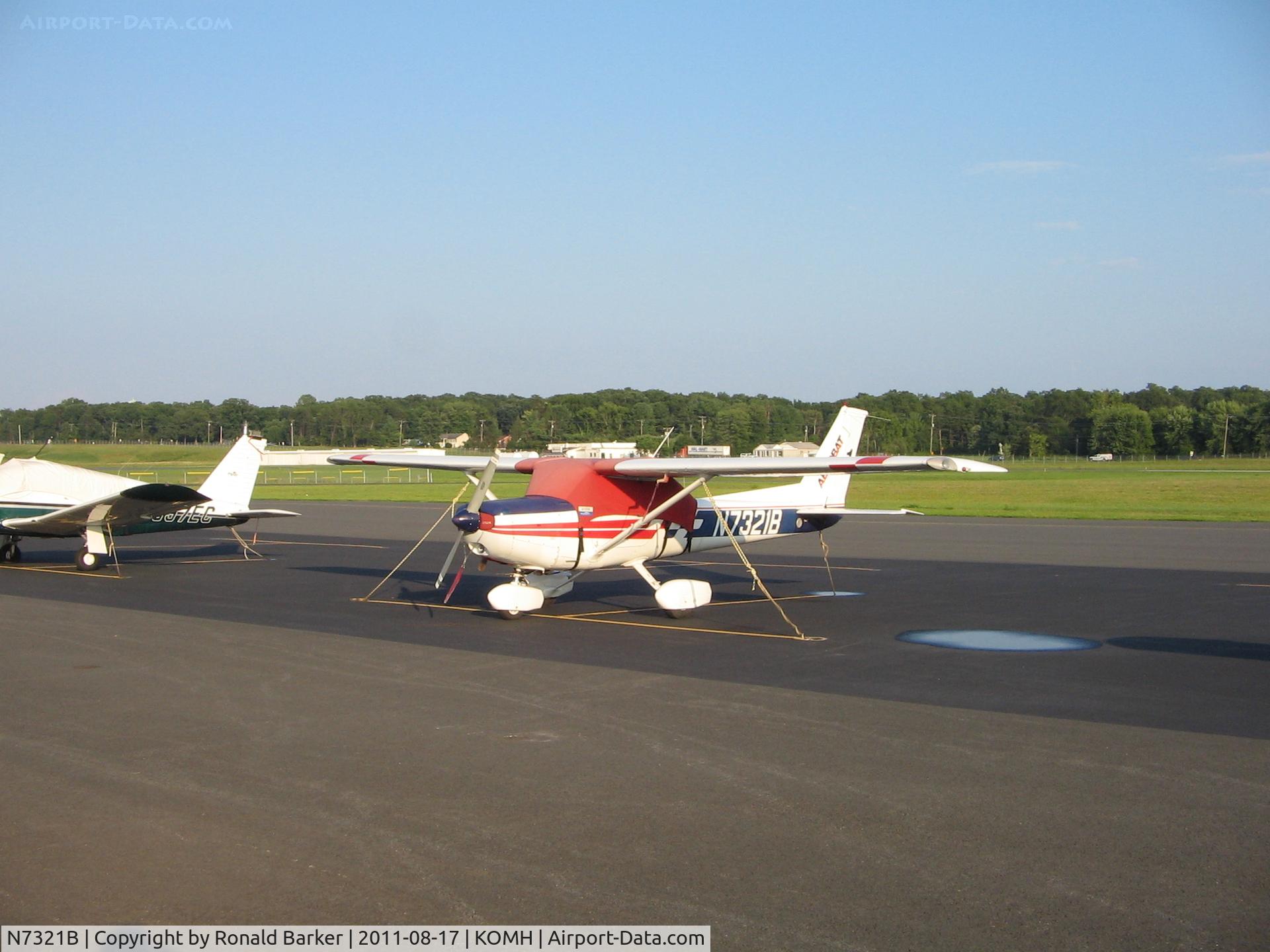 N7321B, 1977 Cessna A152 Aerobat C/N A1520743, Orange