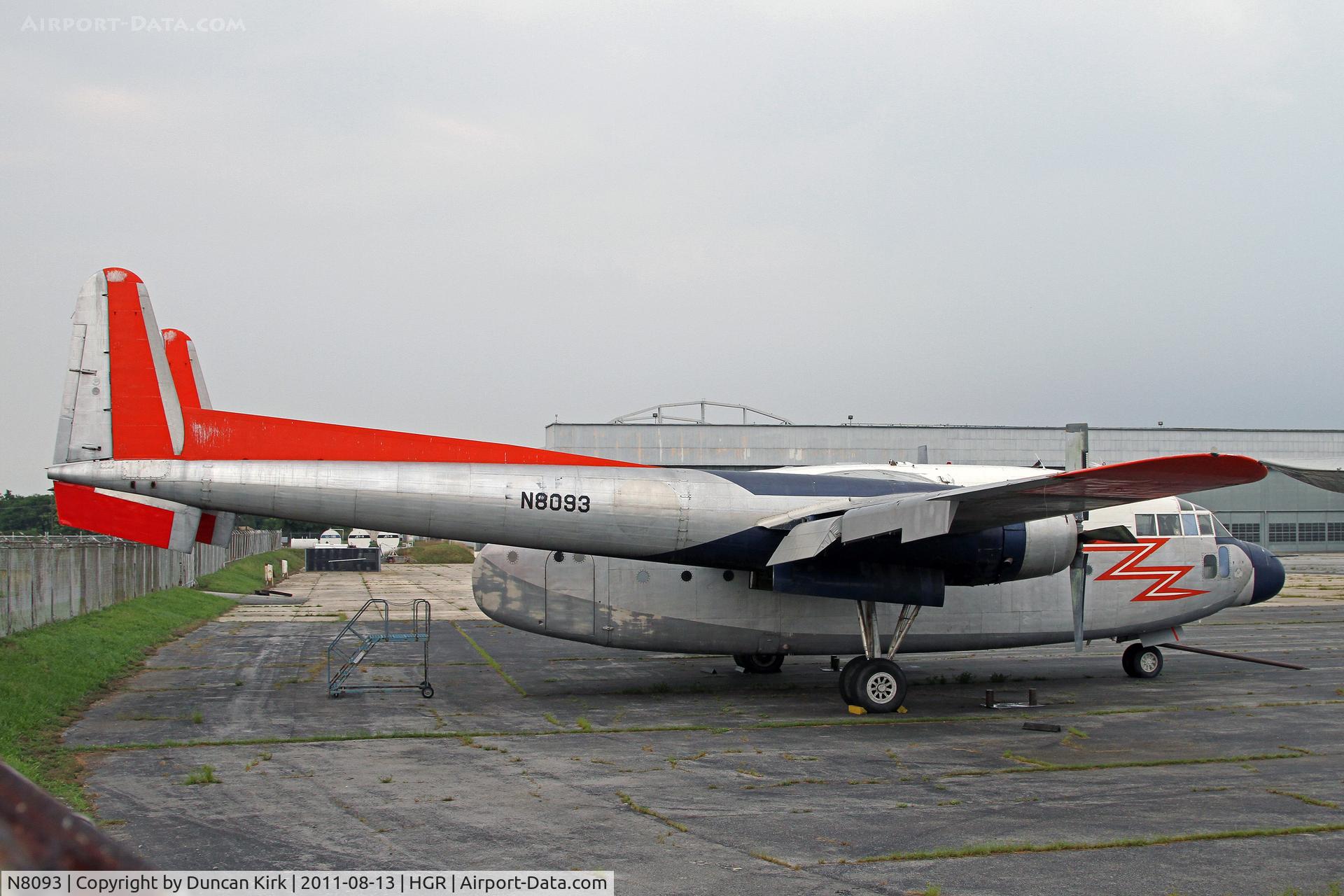 N8093, 1953 Fairchild C-119G Flying Boxcar C/N 10776, A gem of a C-119 looking decidely of Canadian decent
