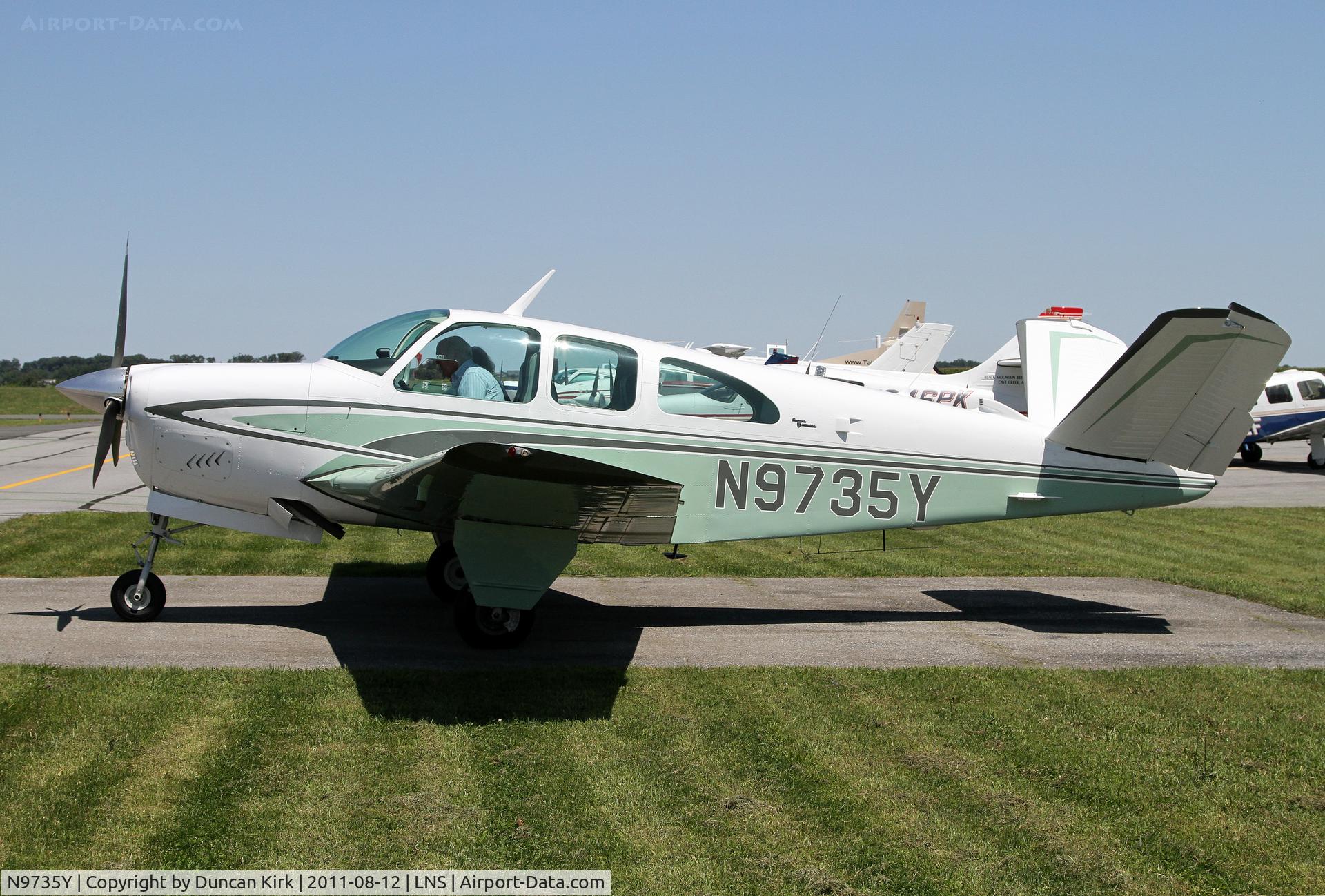 N9735Y, 1963 Beech P35 Bonanza C/N D-7131, A beautifully restored Bonanza