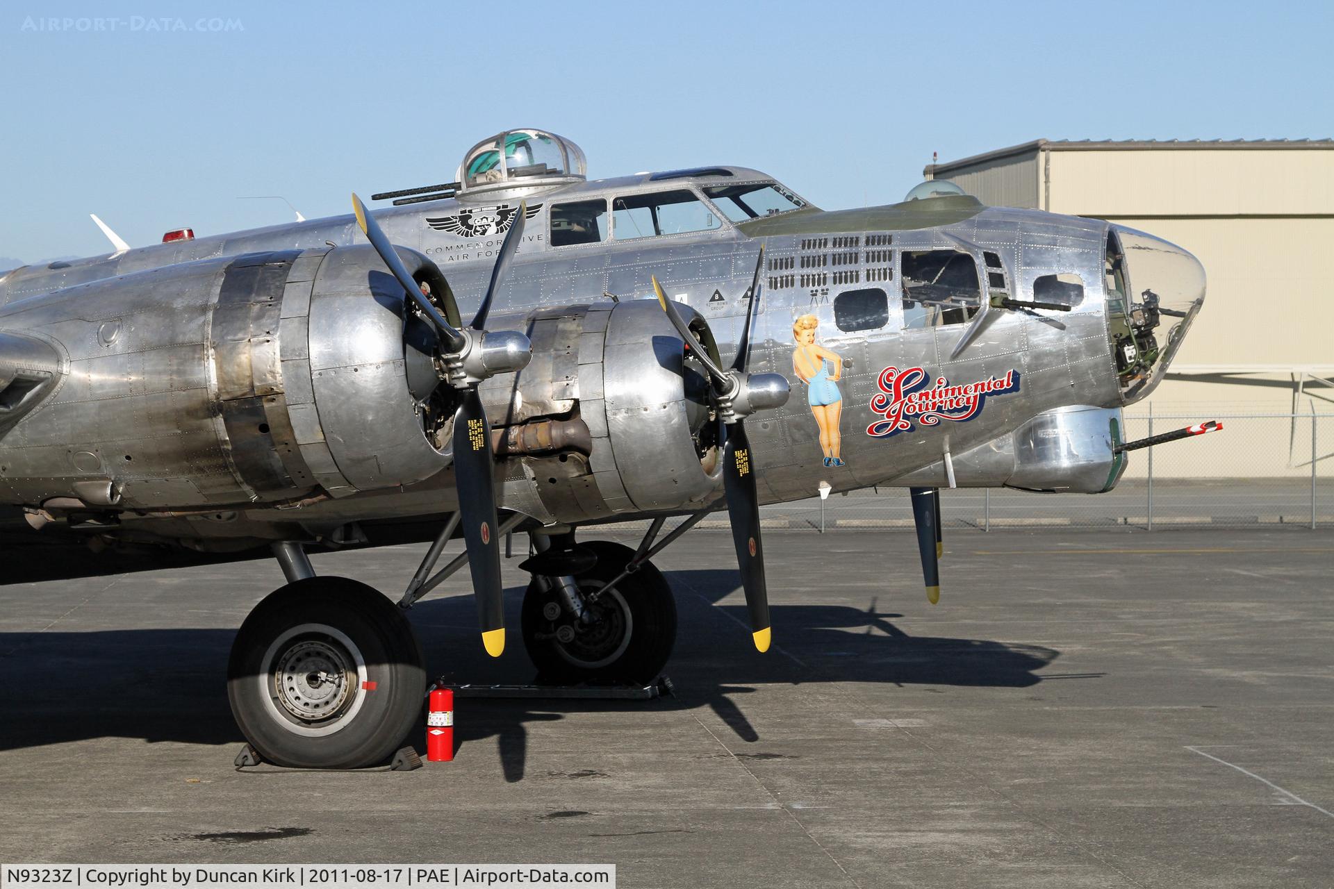 N9323Z, 1944 Boeing B-17G-85-DL Flying Fortress C/N 32155, 