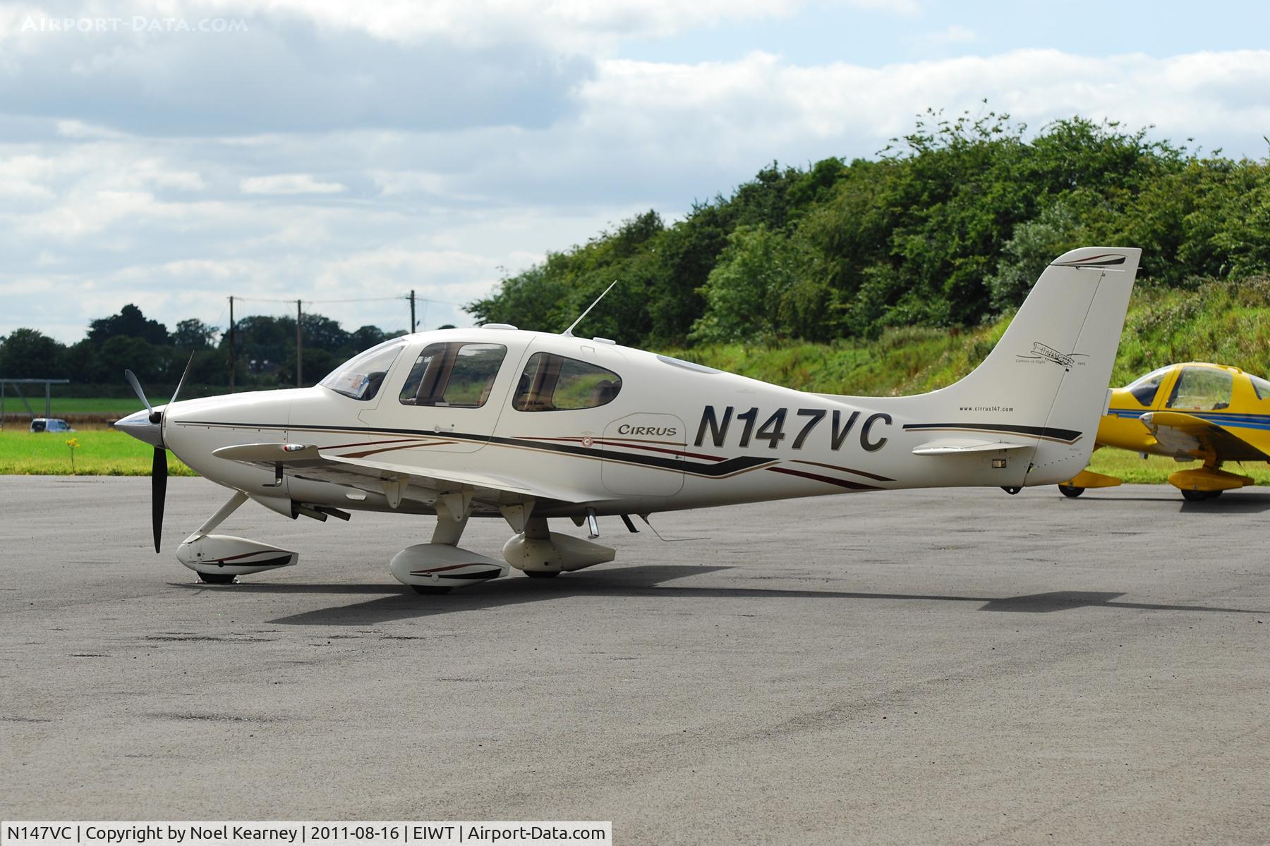 N147VC, 2003 Cirrus SR22 C/N 0689, Parked on the apron at Weston.