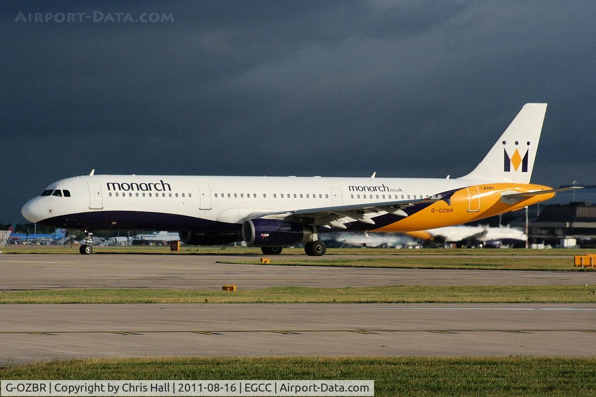 G-OZBR, 2002 Airbus A321-231 C/N 1794, Monarch