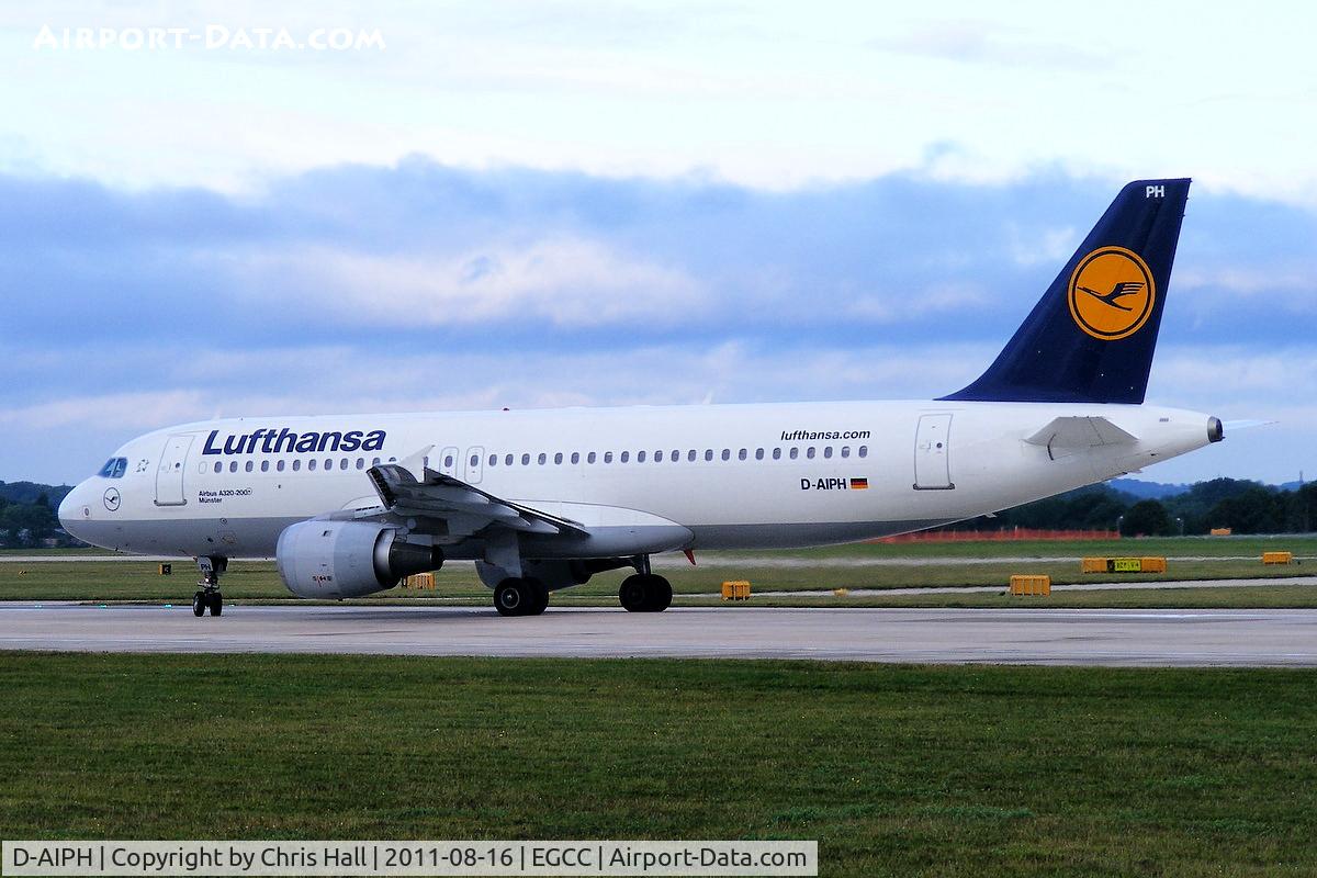 D-AIPH, 1989 Airbus A320-211 C/N 0086, Lufthansa