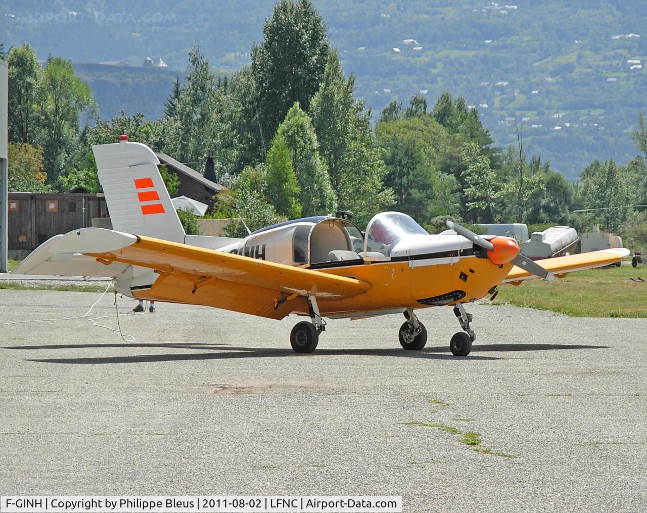 F-GINH, Socata MS-893A Rallye Commodore 180 C/N 10605, Parking position, shortly before a flight.