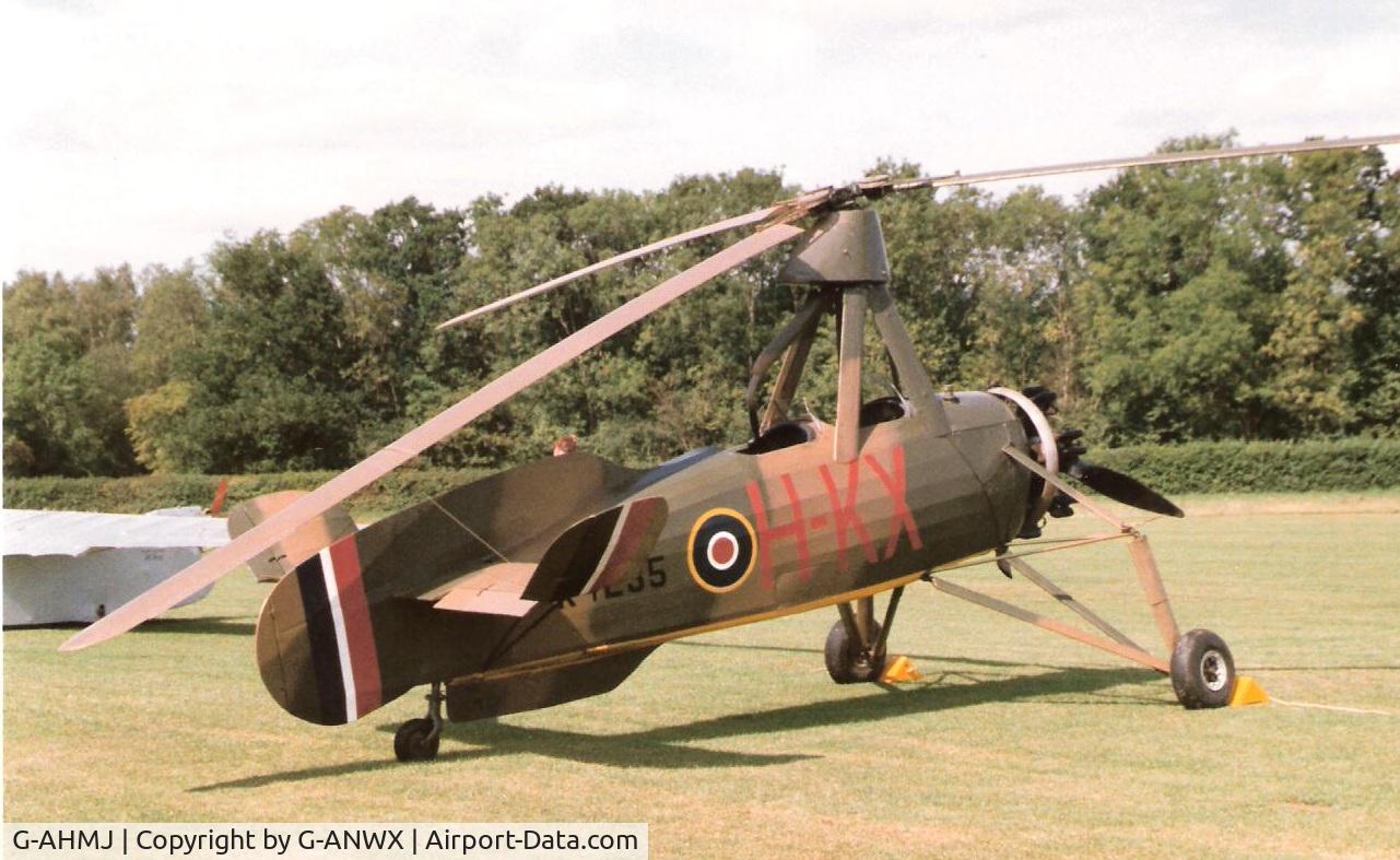 G-AHMJ, 1936 Avro 671 Rota I (Cierva C-30A) C/N K4235, G-AHMJ basking in the sun at Old Warden