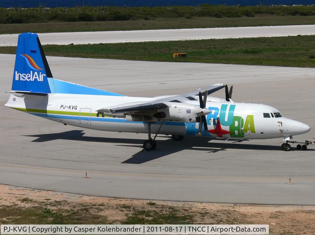 PJ-KVG, 1991 Fokker 50 C/N 20211, Insel Air Aruba