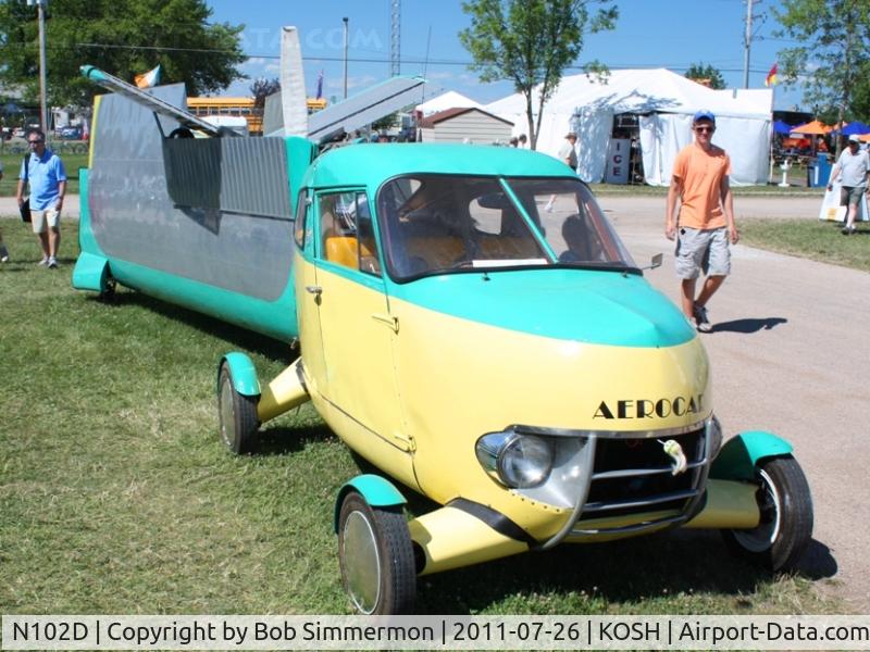 N102D, 1960 Aerocar I C/N 4, On display at Airventure 2011.