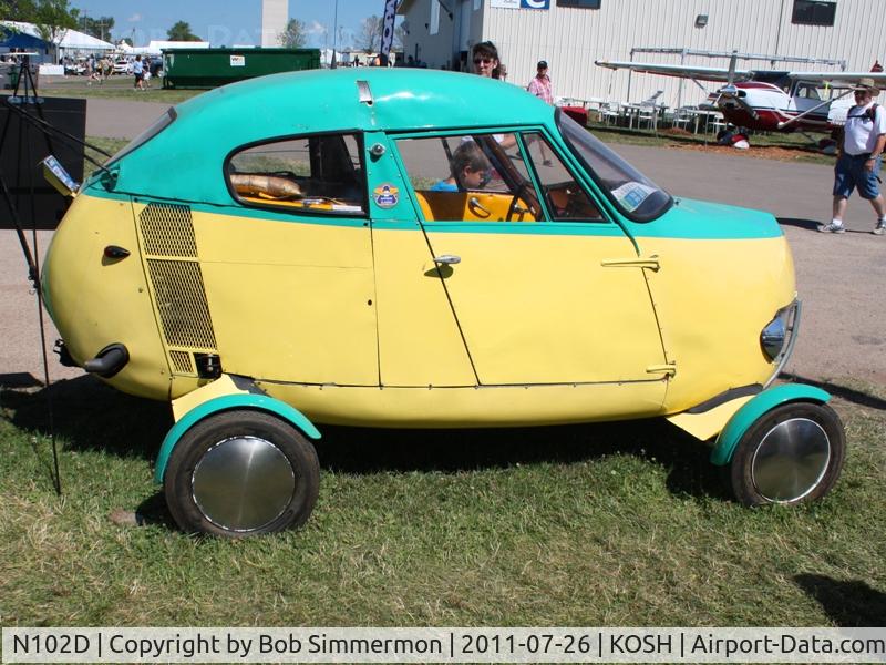 N102D, 1960 Aerocar I C/N 4, On display at Airventure 2011.