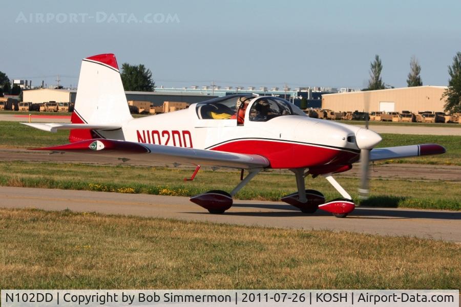 N102DD, Vans RV-9A C/N 90843, Departing Airventure 2011.