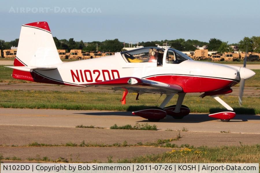 N102DD, Vans RV-9A C/N 90843, Departing Airventure 2011.