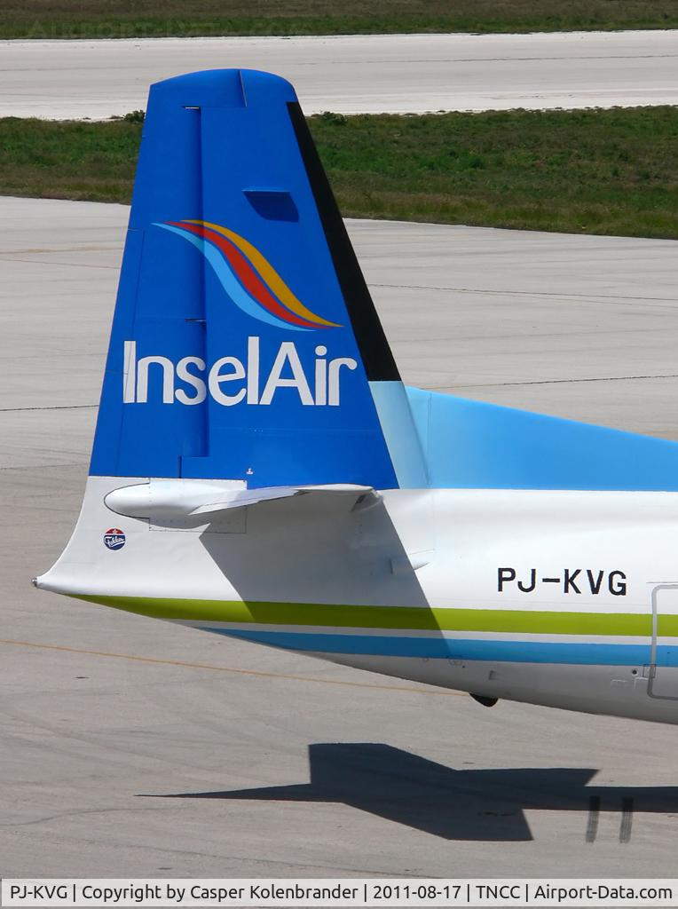 PJ-KVG, 1991 Fokker 50 C/N 20211, Insel Air Aruba