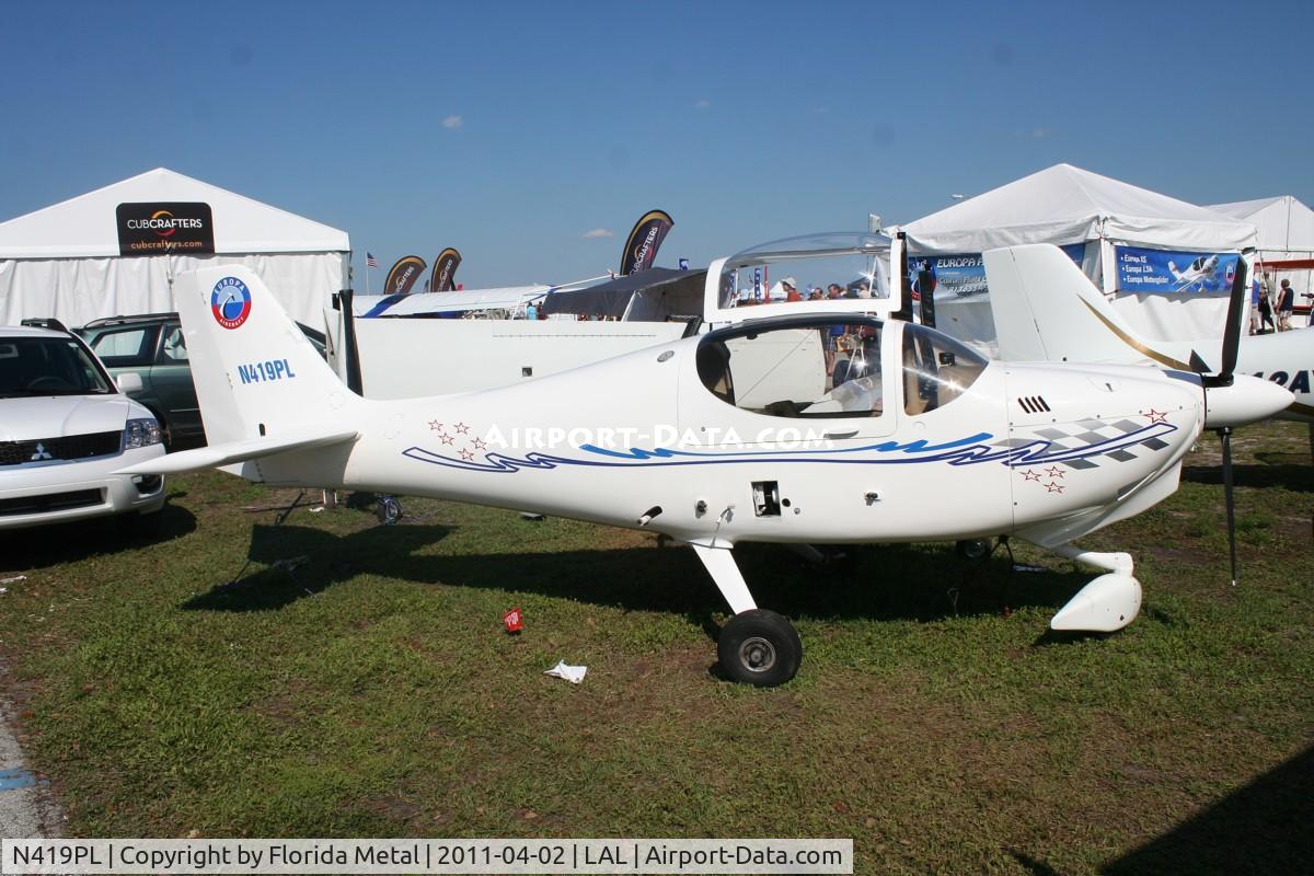 N419PL, 2007 Europa XS Tri-Gear C/N A241A, Europa Motor Glider