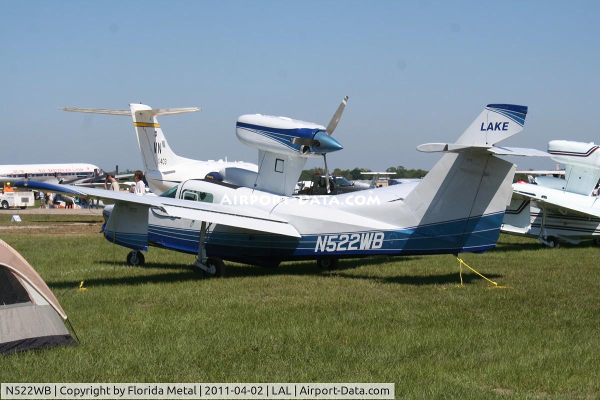 N522WB, Lake LA-250 Renegade C/N 56, Lake 250