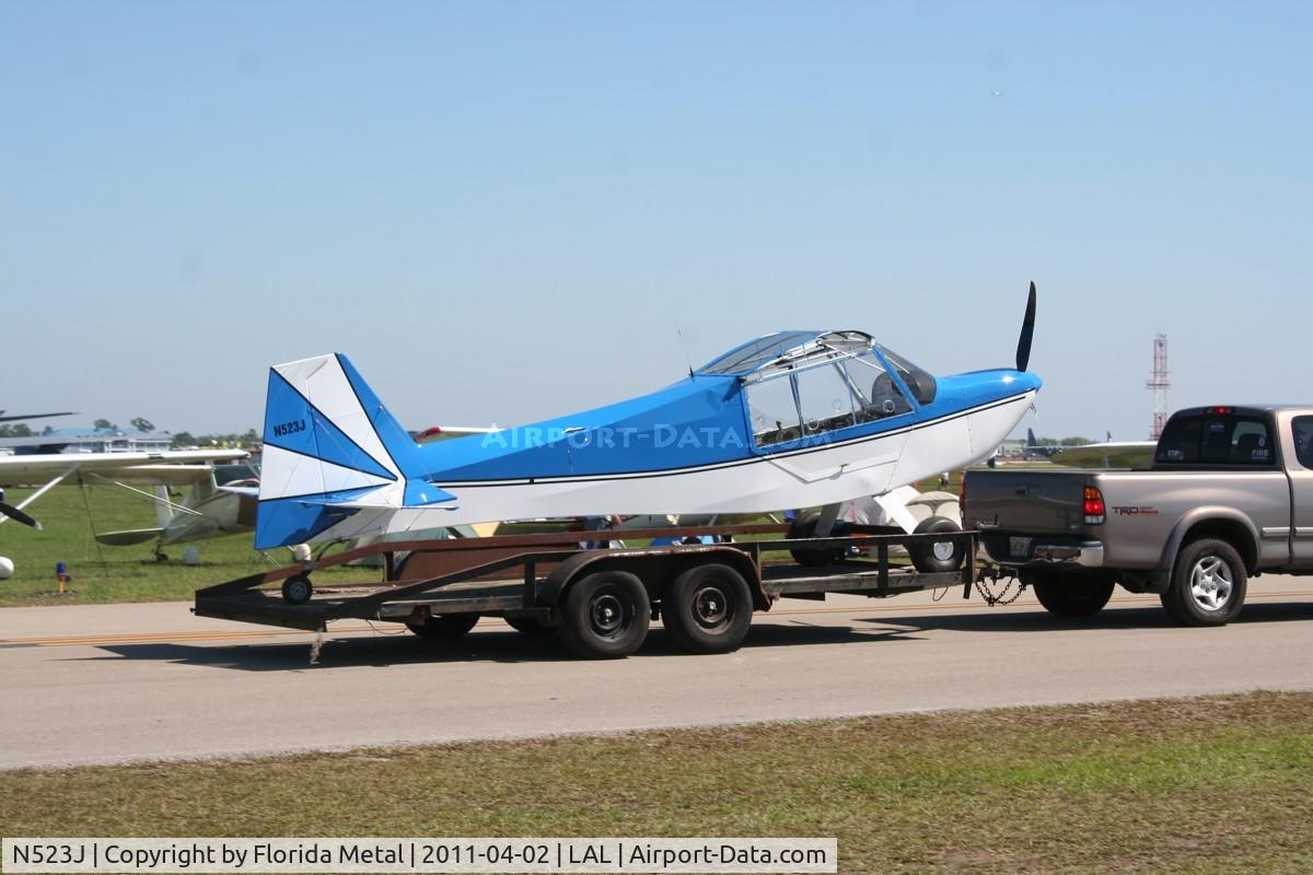 N523J, Rans S-7S Courier C/N 0906446, Rans S-7S damaged by severe storm March 31